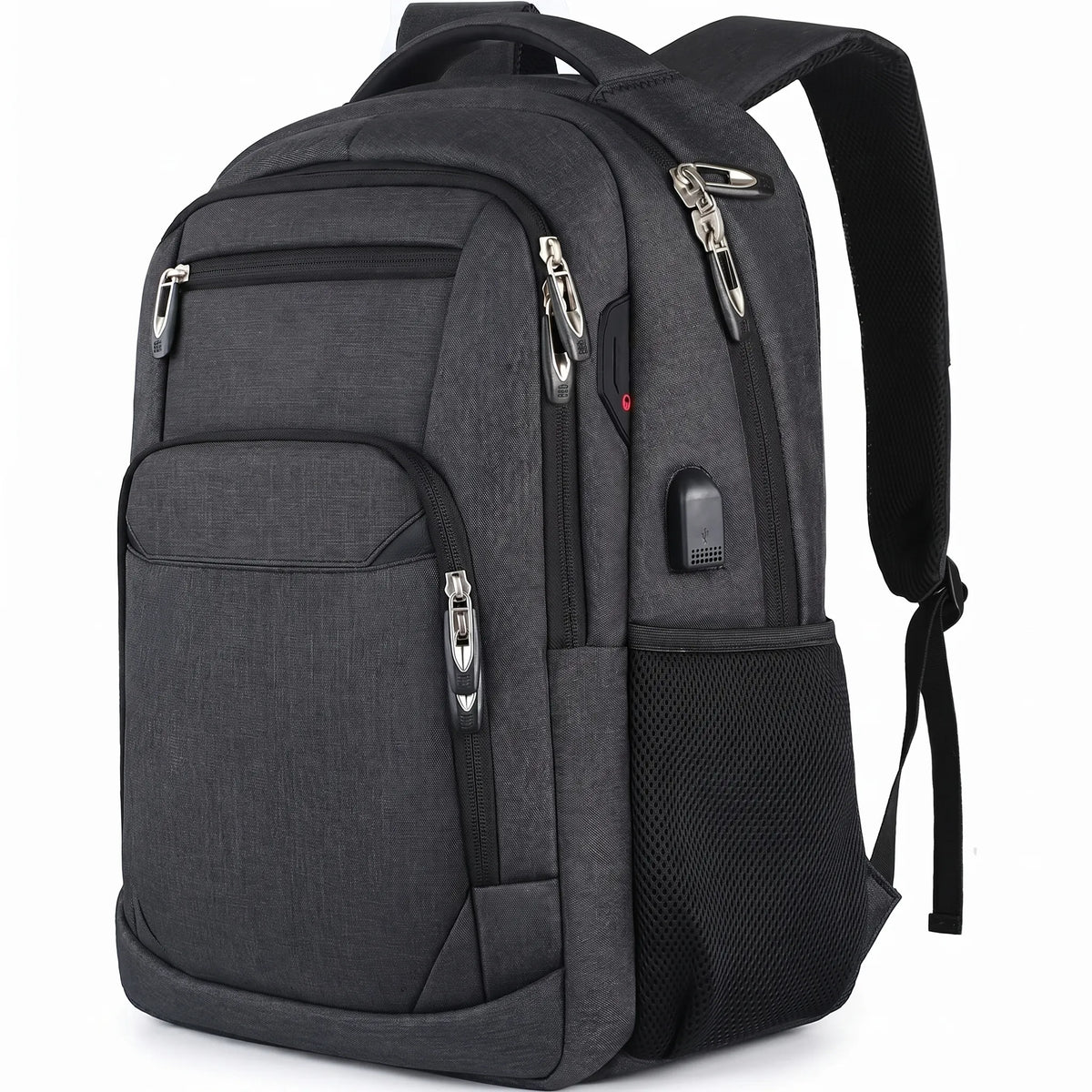 Large-Capacity Travel Backpack with Multiple Compartments