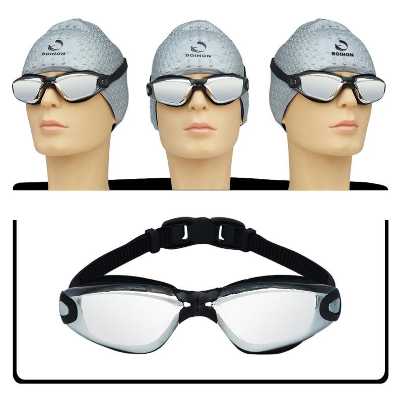 Leak-Proof Anti-Fog UV-Protection Triathlon Swim Goggles