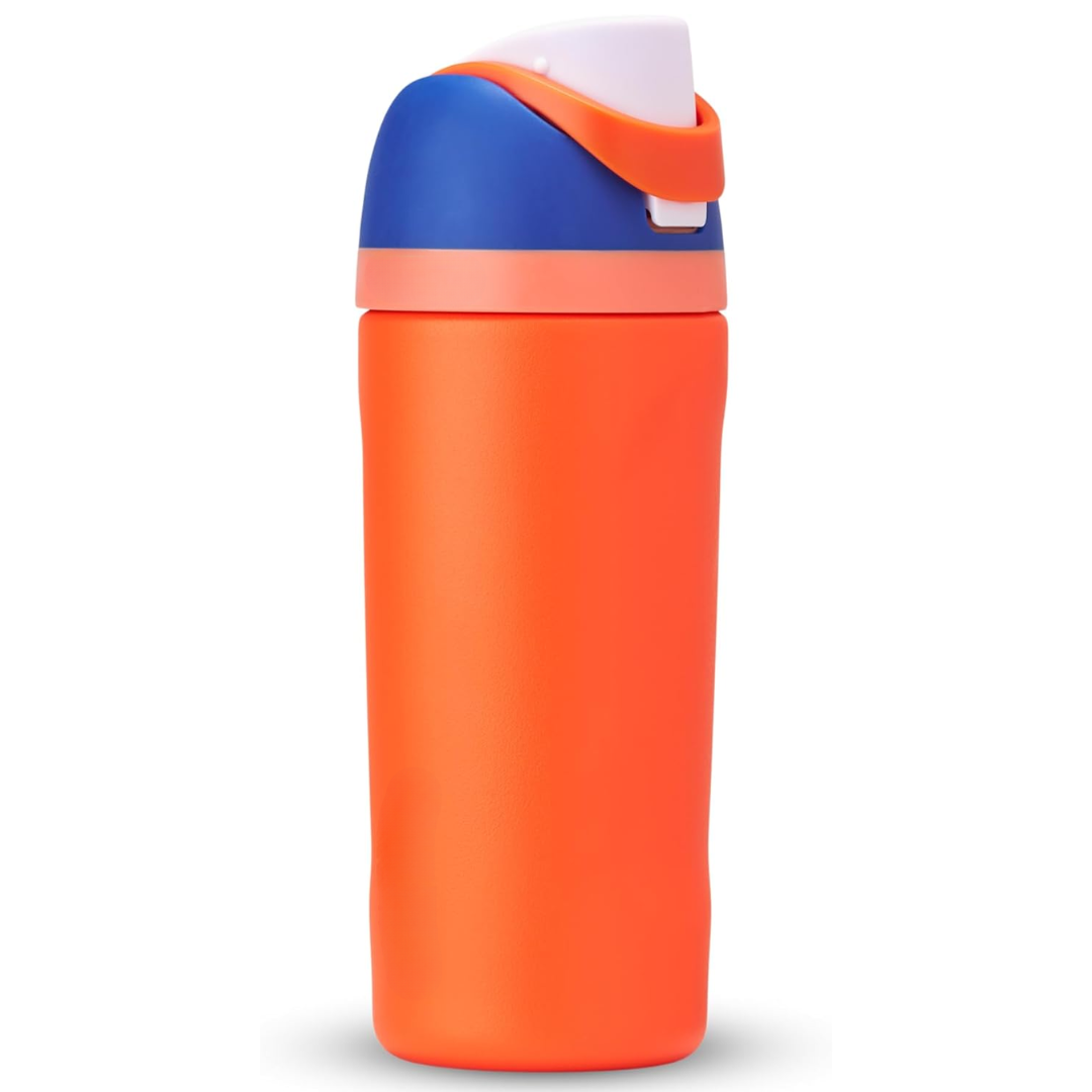 Leak-Proof Insulated Stainless Steel Water Bottle with Straw