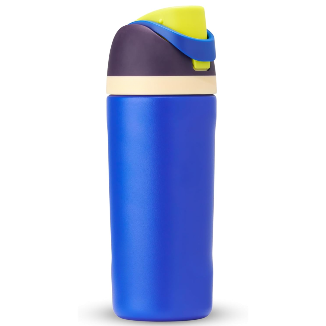 Leak-Proof Insulated Stainless Steel Water Bottle with Straw