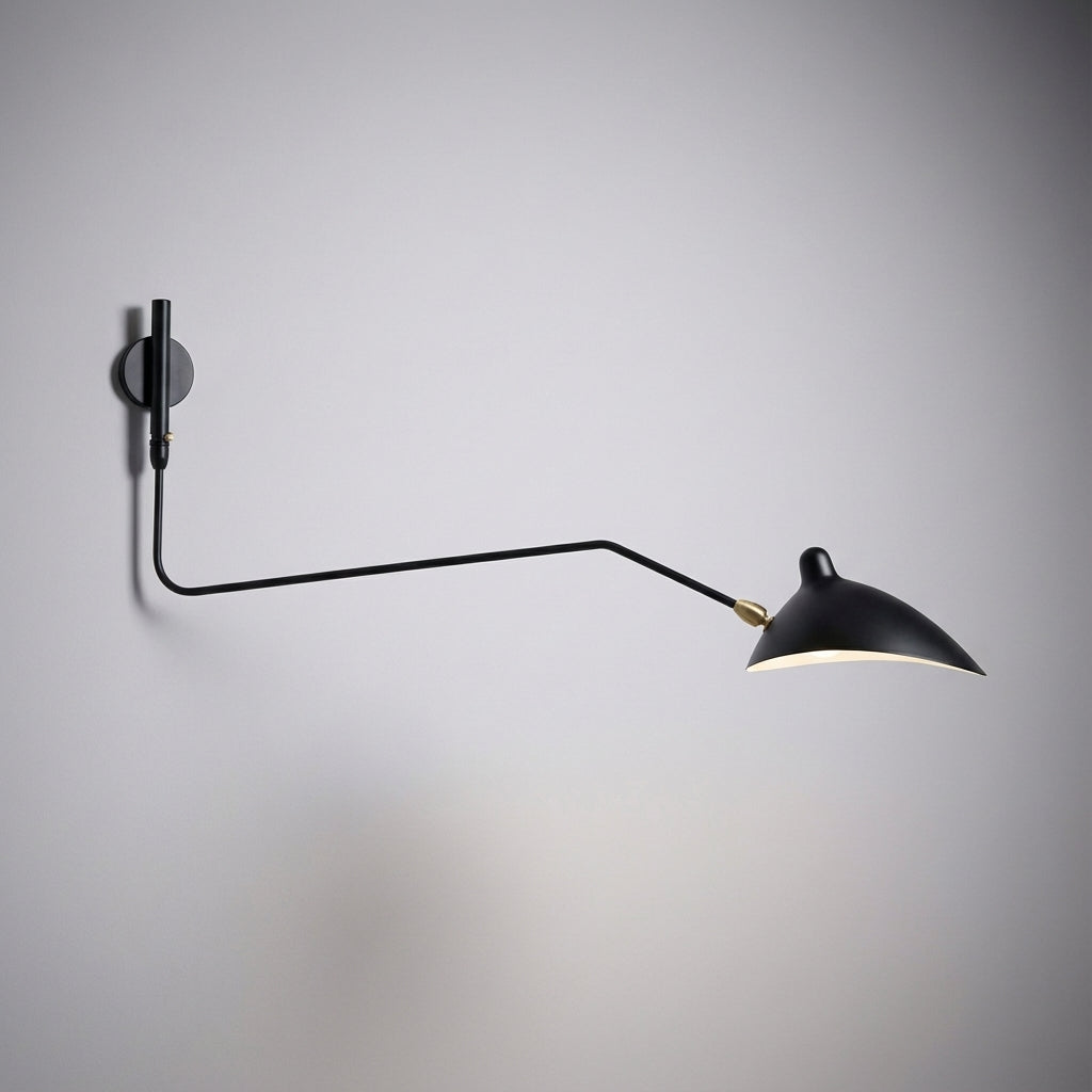 Long-Reach Swing-Arm Wall Faucet – Lever Handle