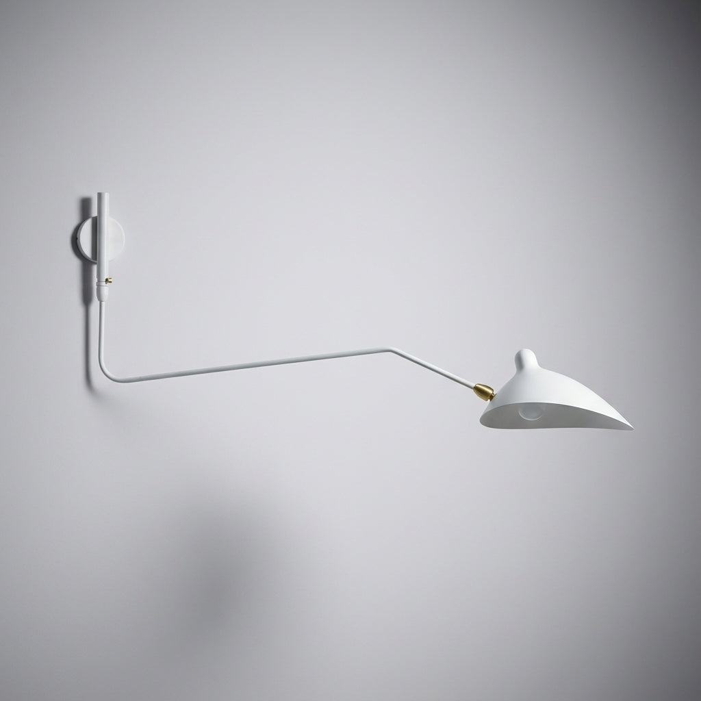 Long-Reach Swing-Arm Wall Faucet – Lever Handle