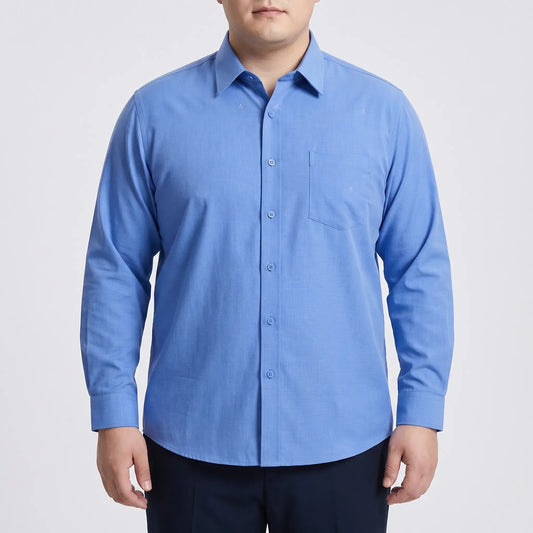 Loose Fit Long-Sleeve Button-Up Shirt – Donnie