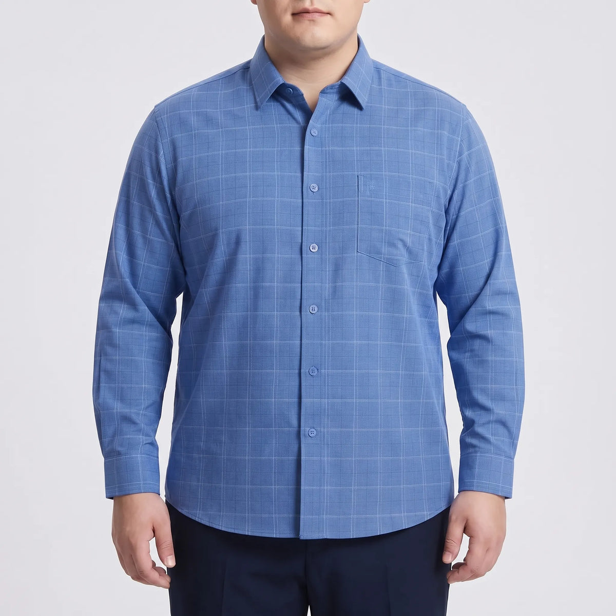 Loose Fit Long-Sleeve Button-Up Shirt – Donnie