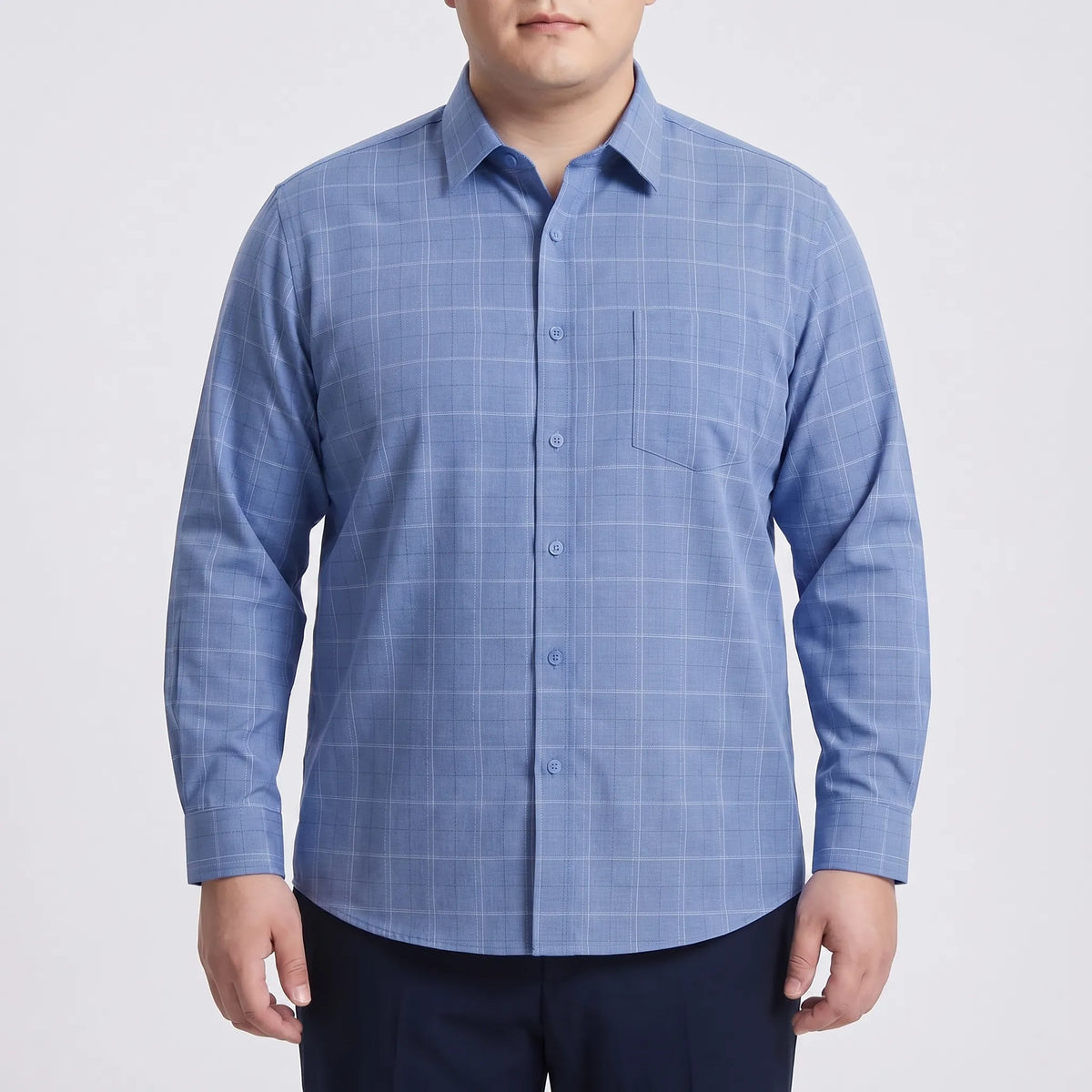 Loose Fit Long-Sleeve Button-Up Shirt – Donnie