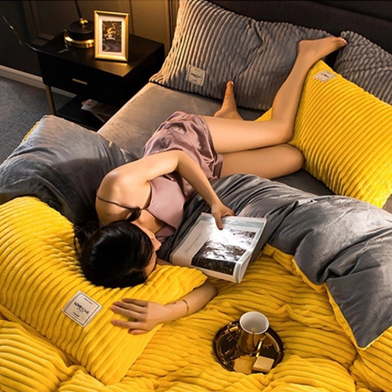 Luxury Fleece Duvet Cover – Warmth and Comfort for Winter