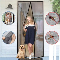 Magnetic Mosquito & Insect Screen for Doors