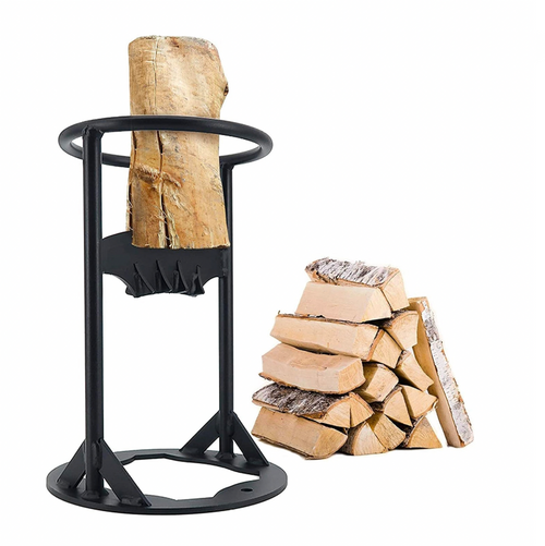 Manual Steel Log Splitter for Firewood – Ergonomic, Compact and Portable