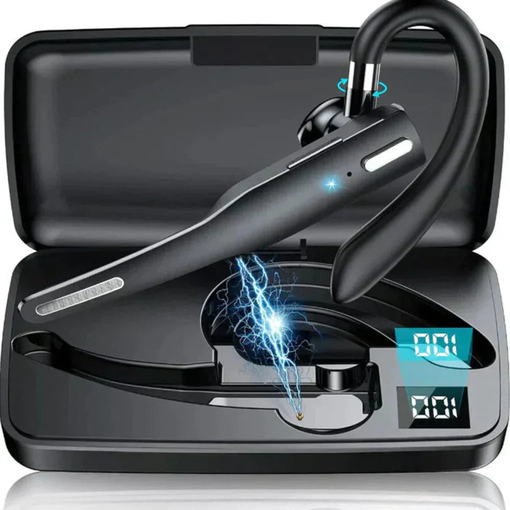 Men's Bluetooth 5.1 Noise Cancelling Headset with Dual Microphone