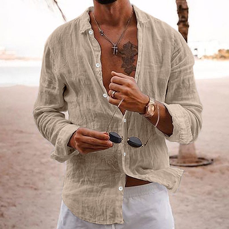 Men's Breathable Lightweight Summer Shirt