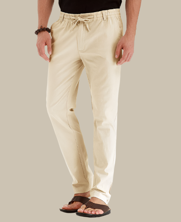 Men's Casual Elastic Waist Summer Pants