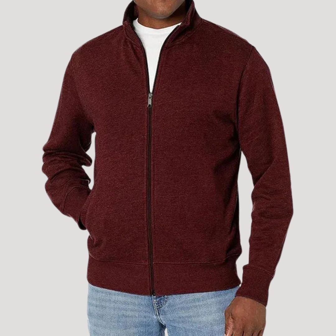Men's Casual Lightweight Spring Zip-Up Jacket