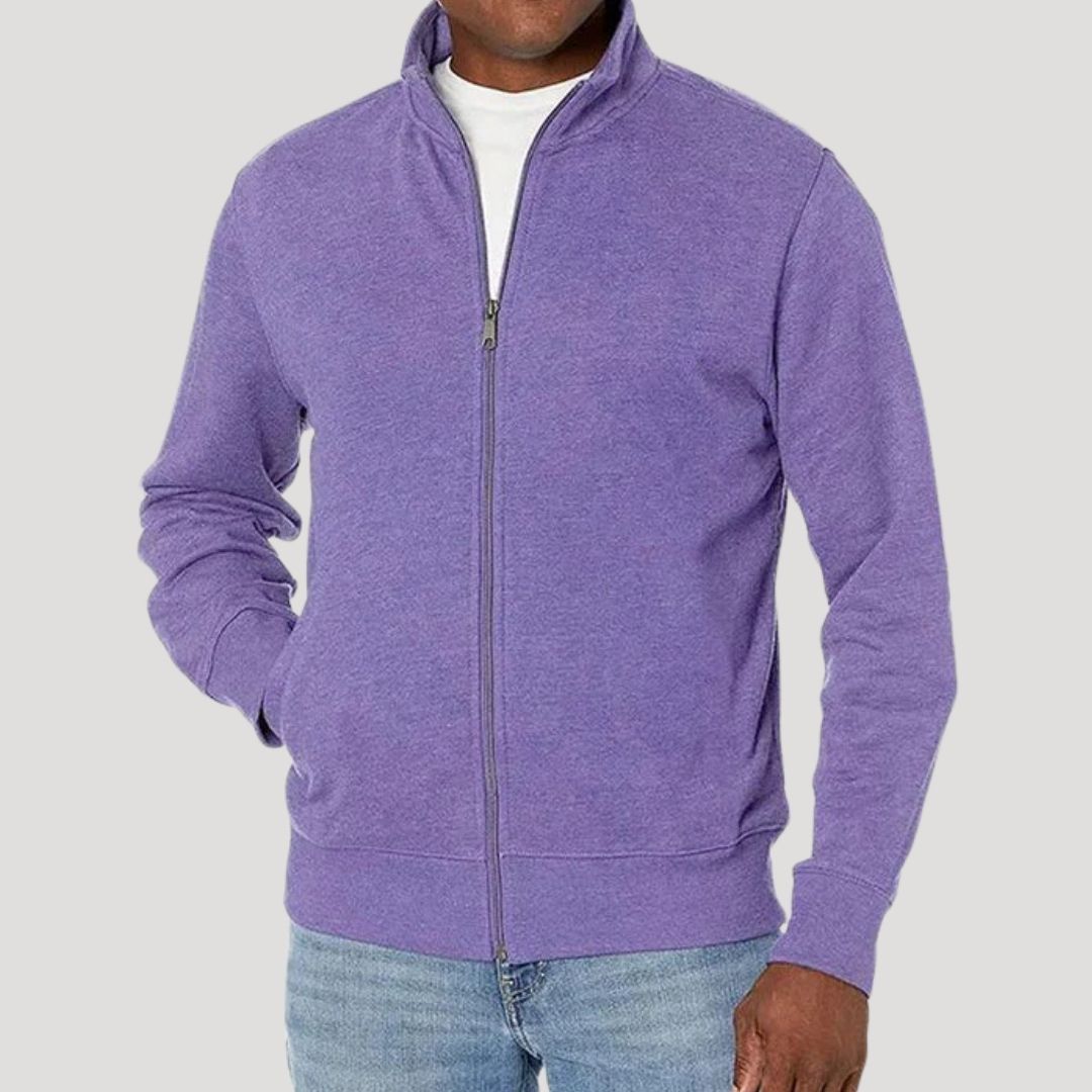 Men's Casual Lightweight Spring Zip-Up Jacket
