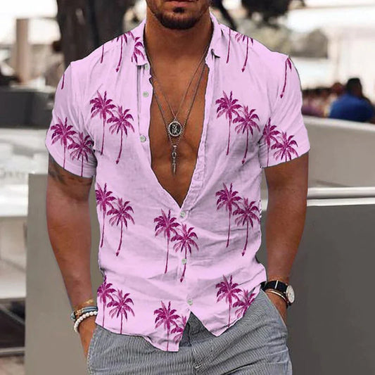 Men's Comfortable Short Sleeve Casual Shirt