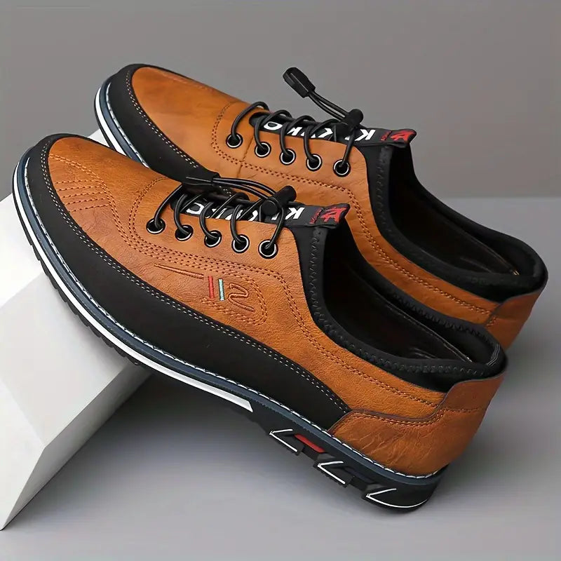 Men's Lace-Up Casual Shoes