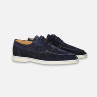 Men's Lace-Up Hybrid Boat Derby Loafers