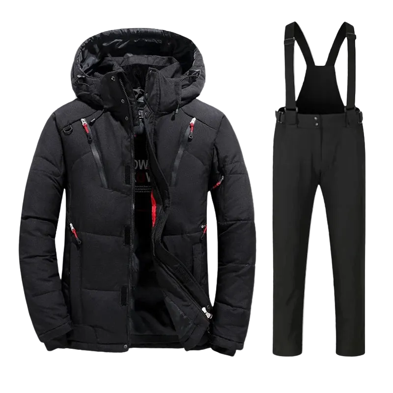 Men's Lined Two-Piece Ski Set