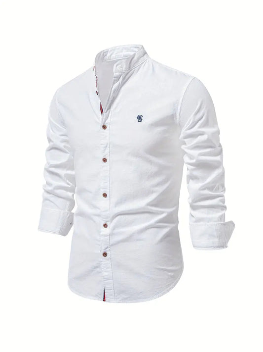 Men's Long-Sleeve Button-Down Shirt