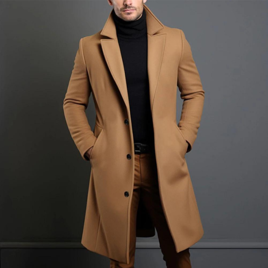 Men's Overcoat – Timeless Style for Cool Days