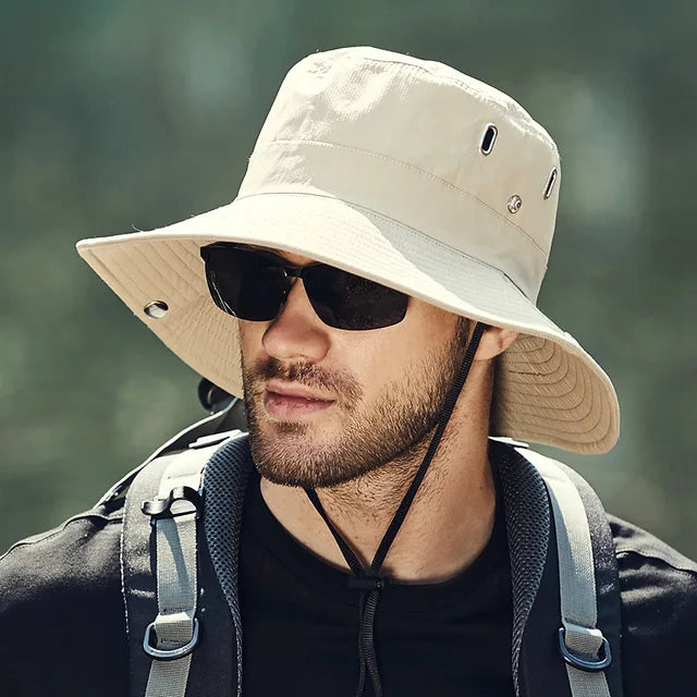 Men's Summer Bucket Hat with UV Protection