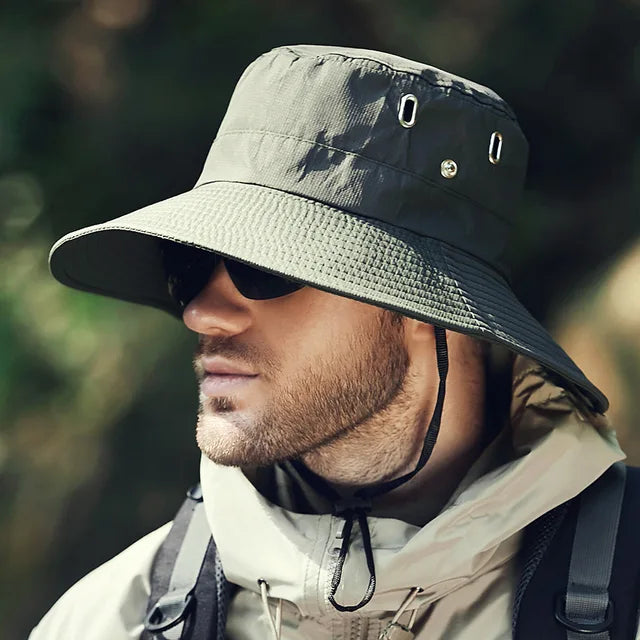 Men's Summer Bucket Hat with UV Protection