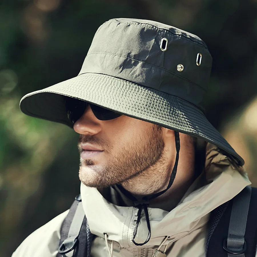Men's Summer Bucket Hat with UV Protection