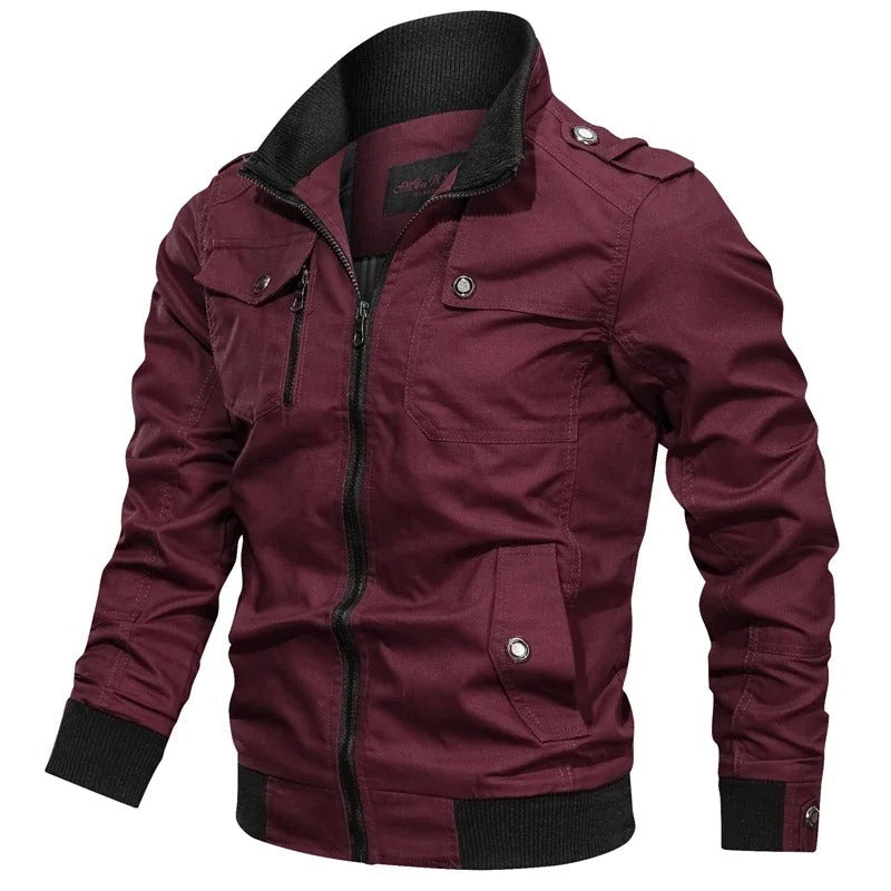 Men's Summer Jacket - Rugged Biker Style | Various Colors