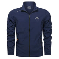 Men's Summer Jacket - Windproof & Water-Repellent - Elegant