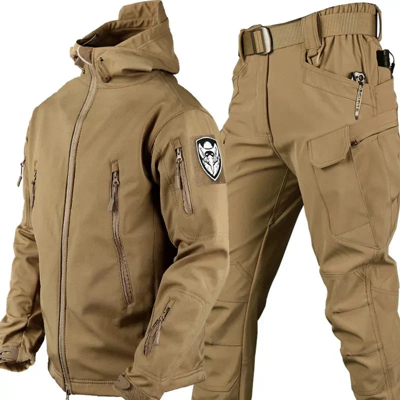 Men's Tactical Outdoor Jacket & Pants Set