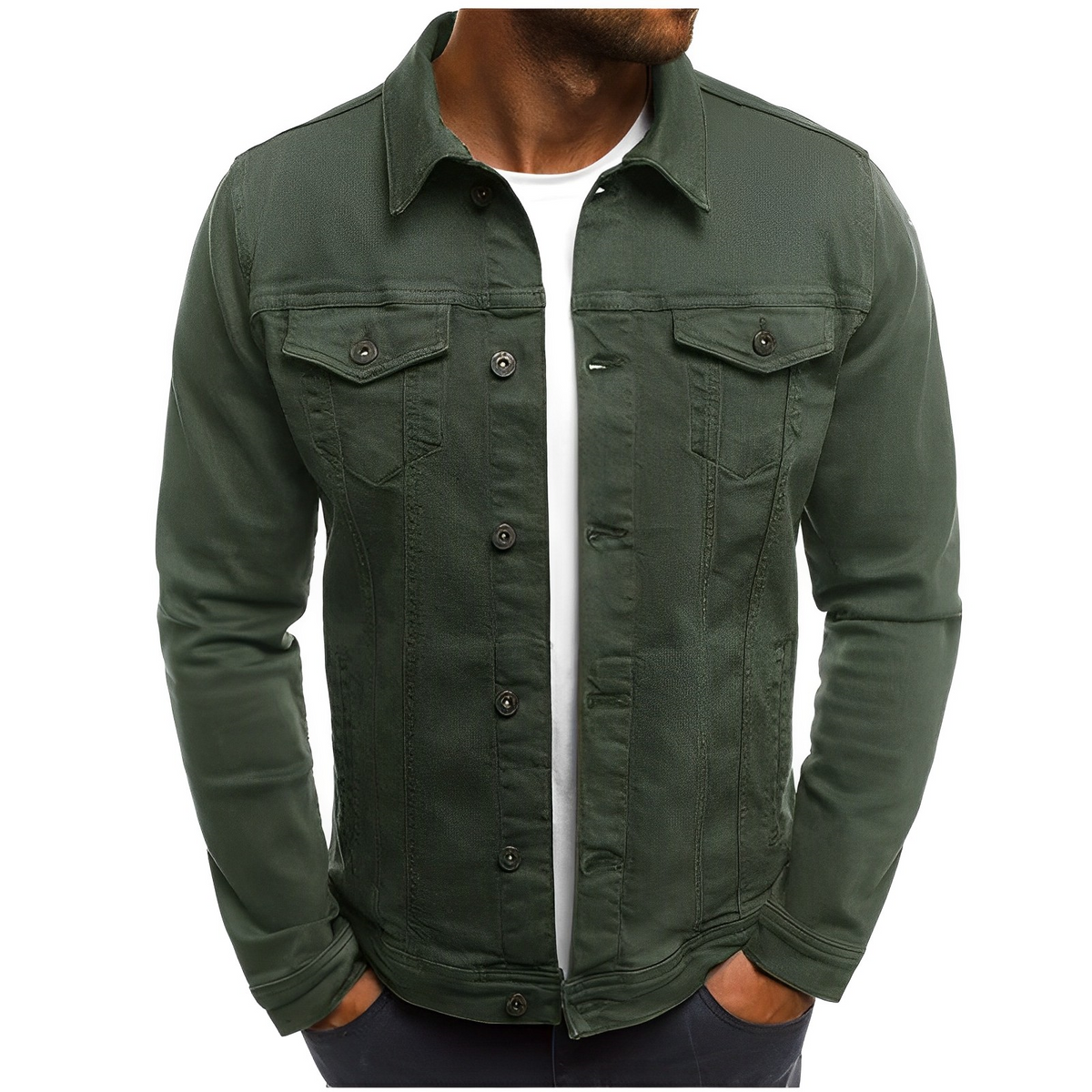 Men's Trucker Jacket – A Striking Combination of Comfort and Style