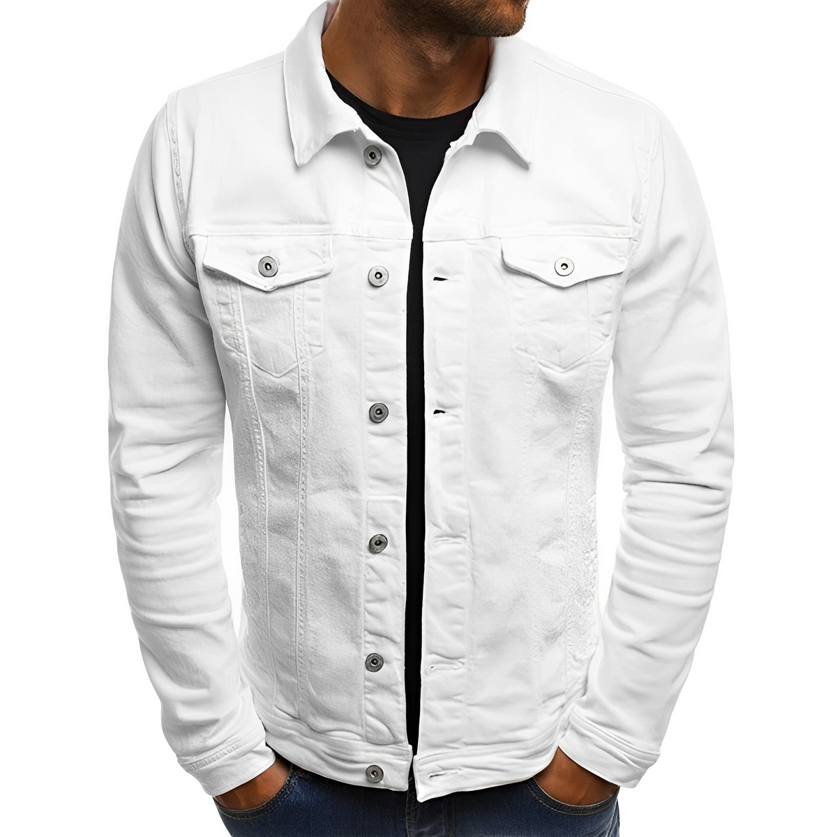 Men's Trucker Jacket – A Striking Combination of Comfort and Style