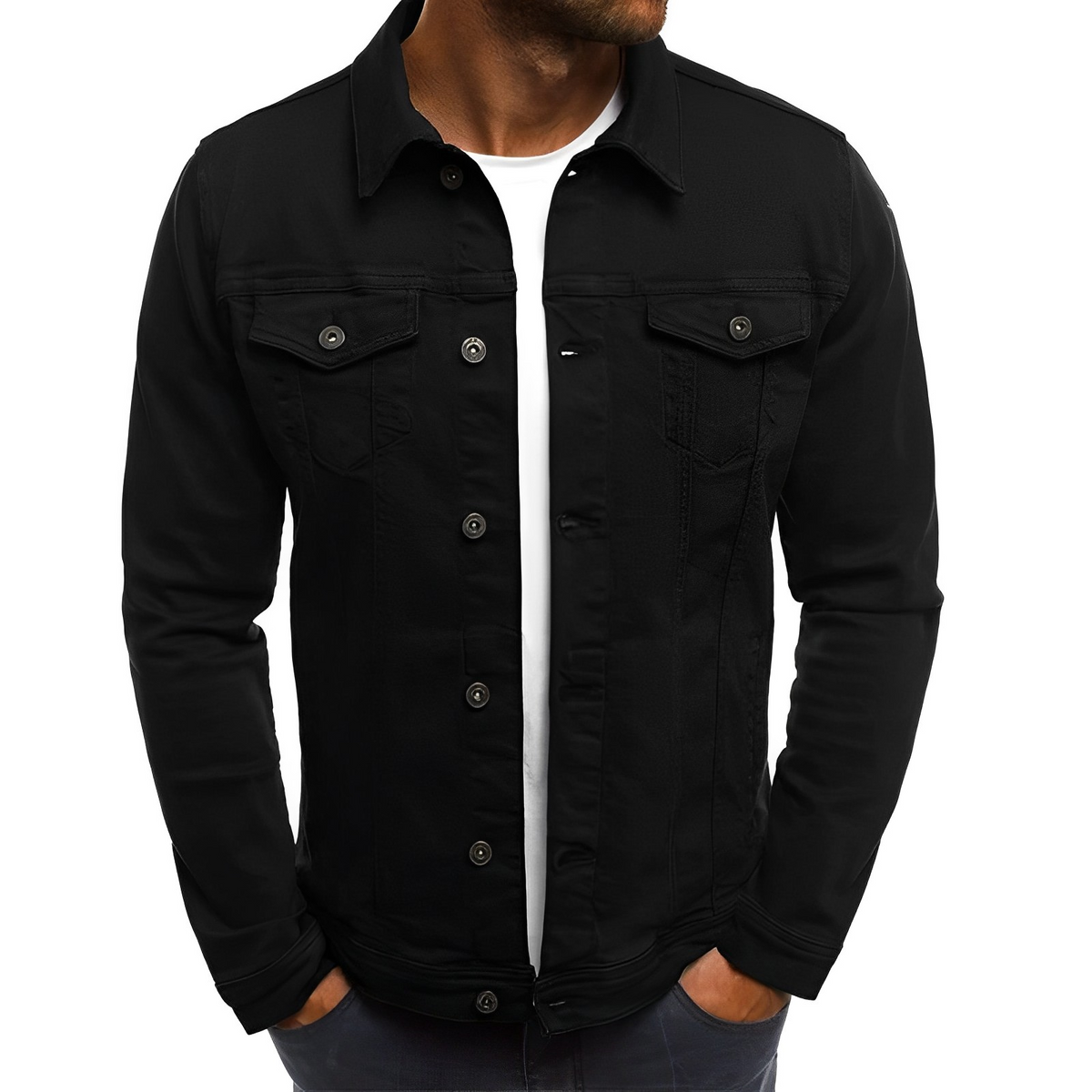 Men's Trucker Jacket – A Striking Combination of Comfort and Style