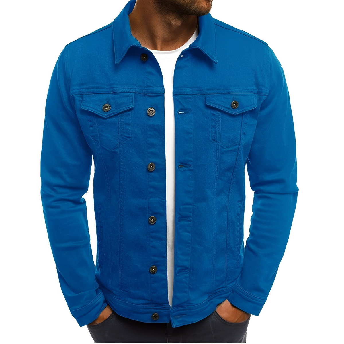 Men's Trucker Jacket – A Striking Combination of Comfort and Style