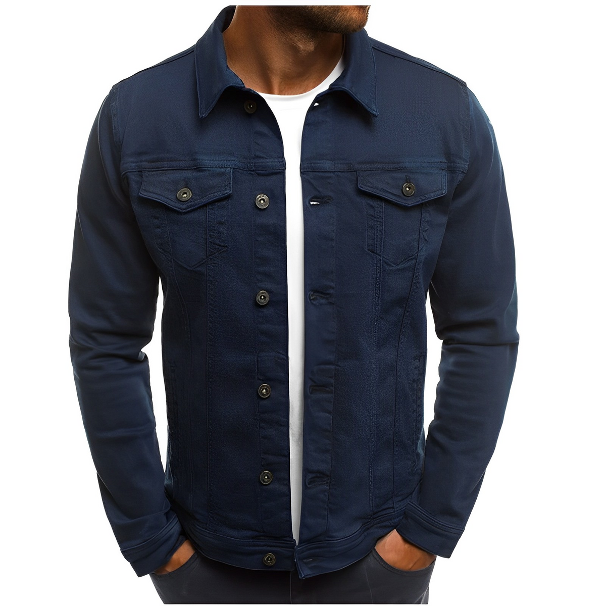 Men's Trucker Jacket – A Striking Combination of Comfort and Style