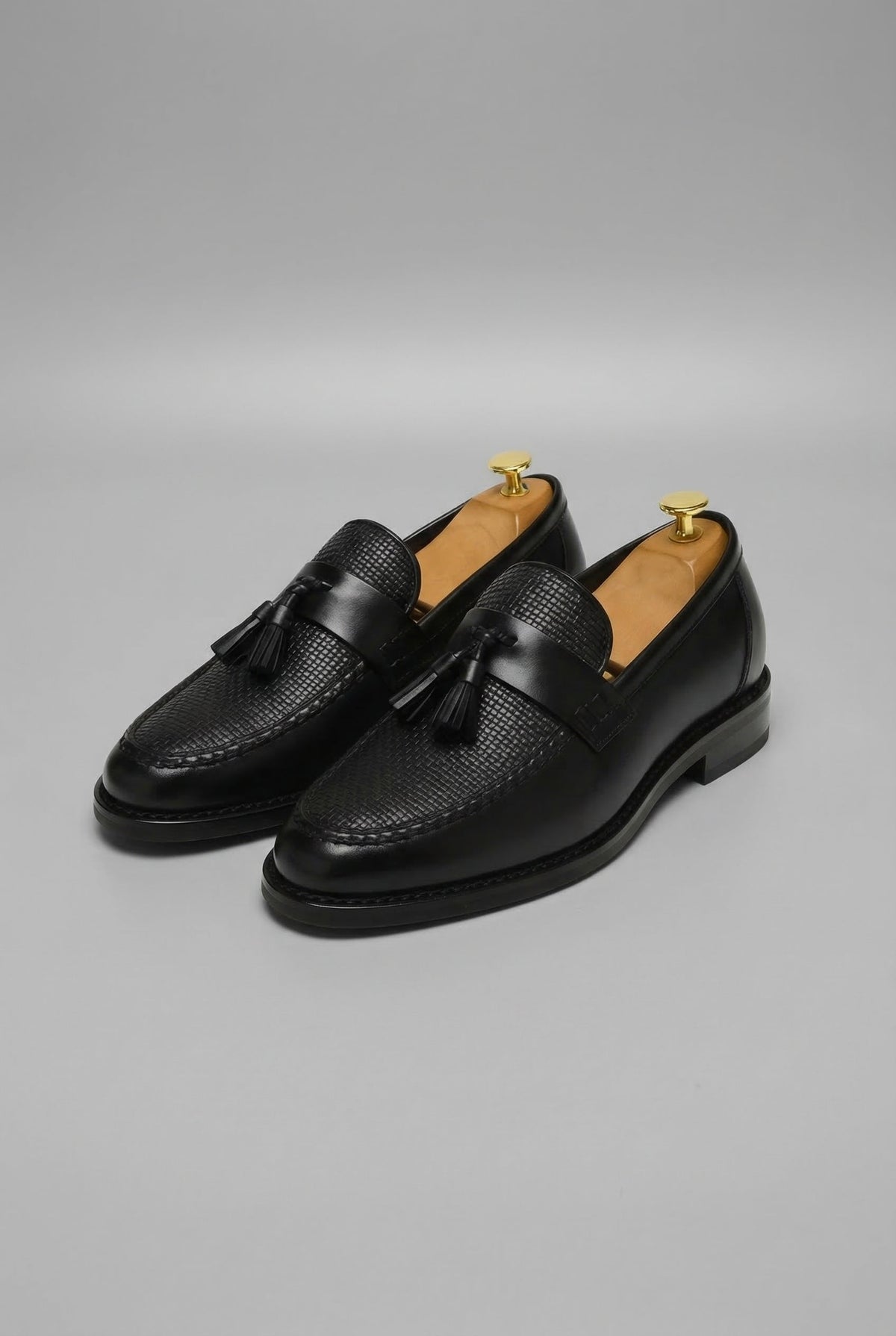 Men's -Vamp Tassel Slip-On Dress Loafers