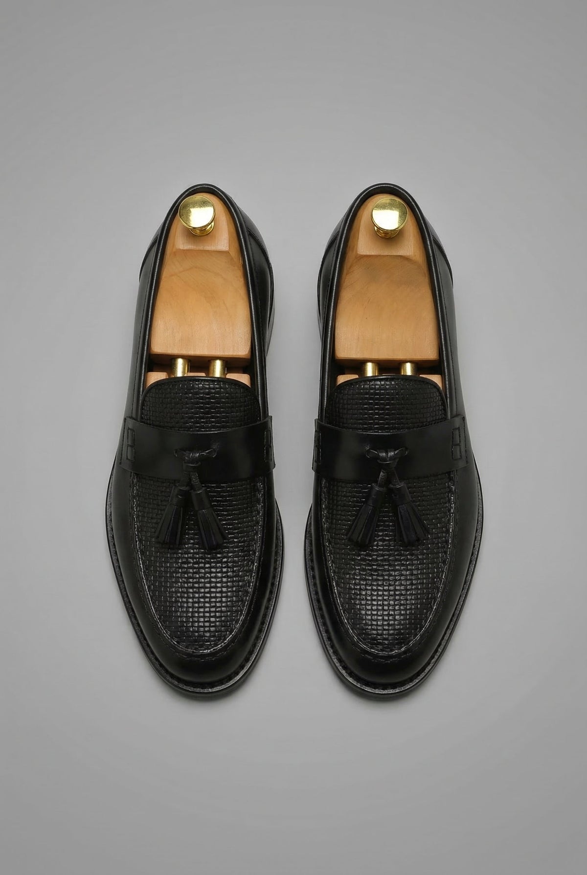 Men's -Vamp Tassel Slip-On Dress Loafers