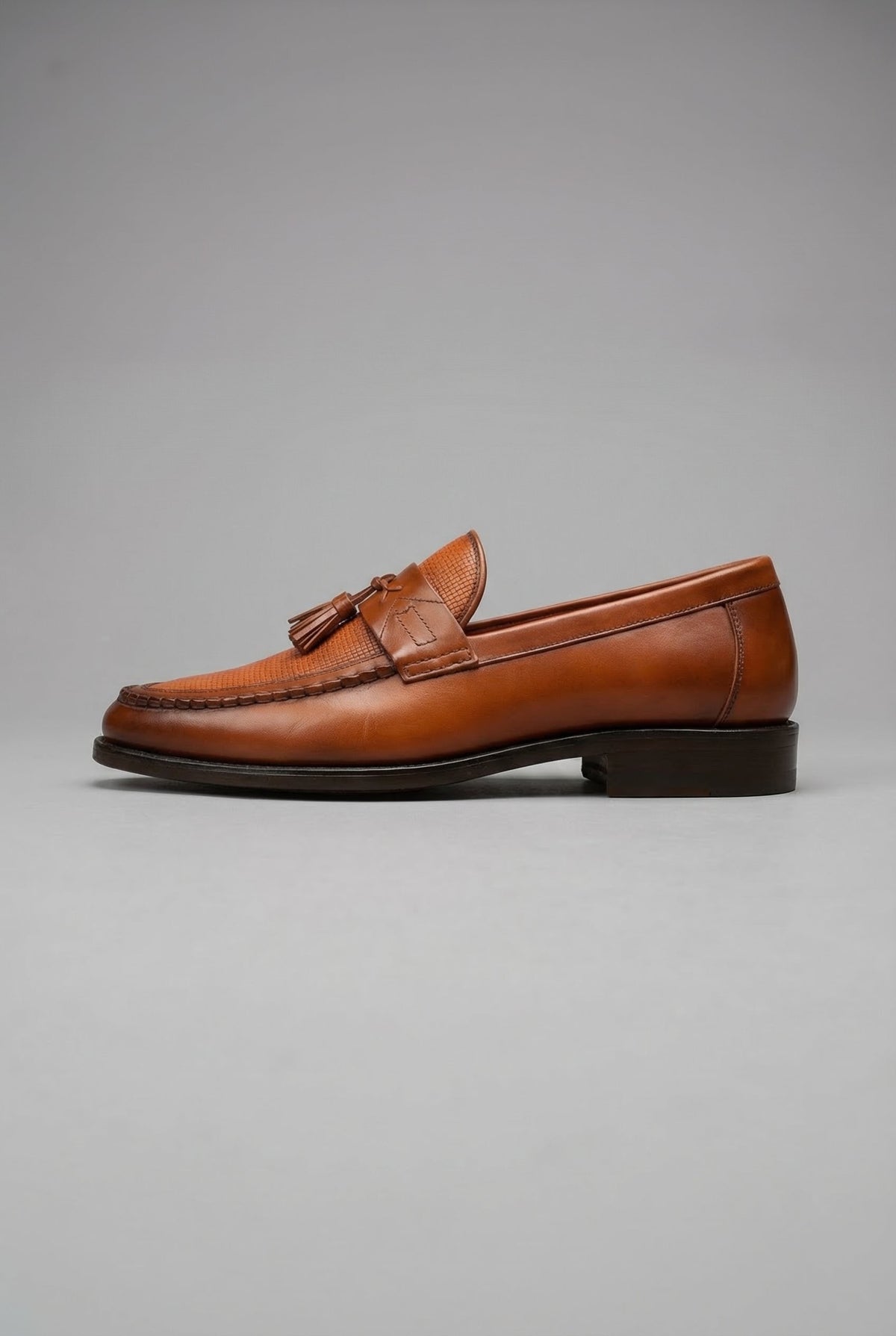Men's -Vamp Tassel Slip-On Dress Loafers