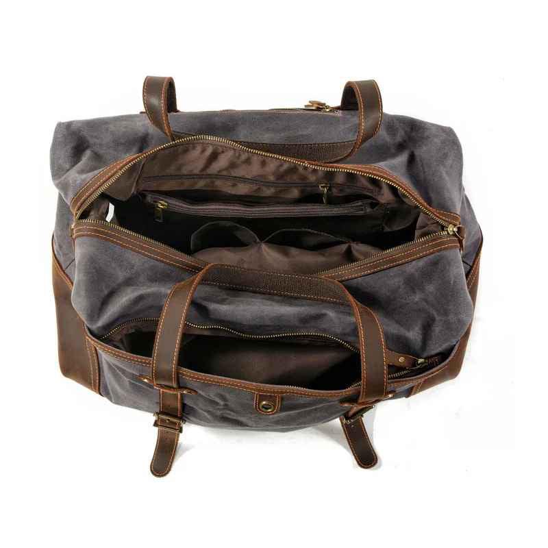 Men's Vintage Design Duffel Bag