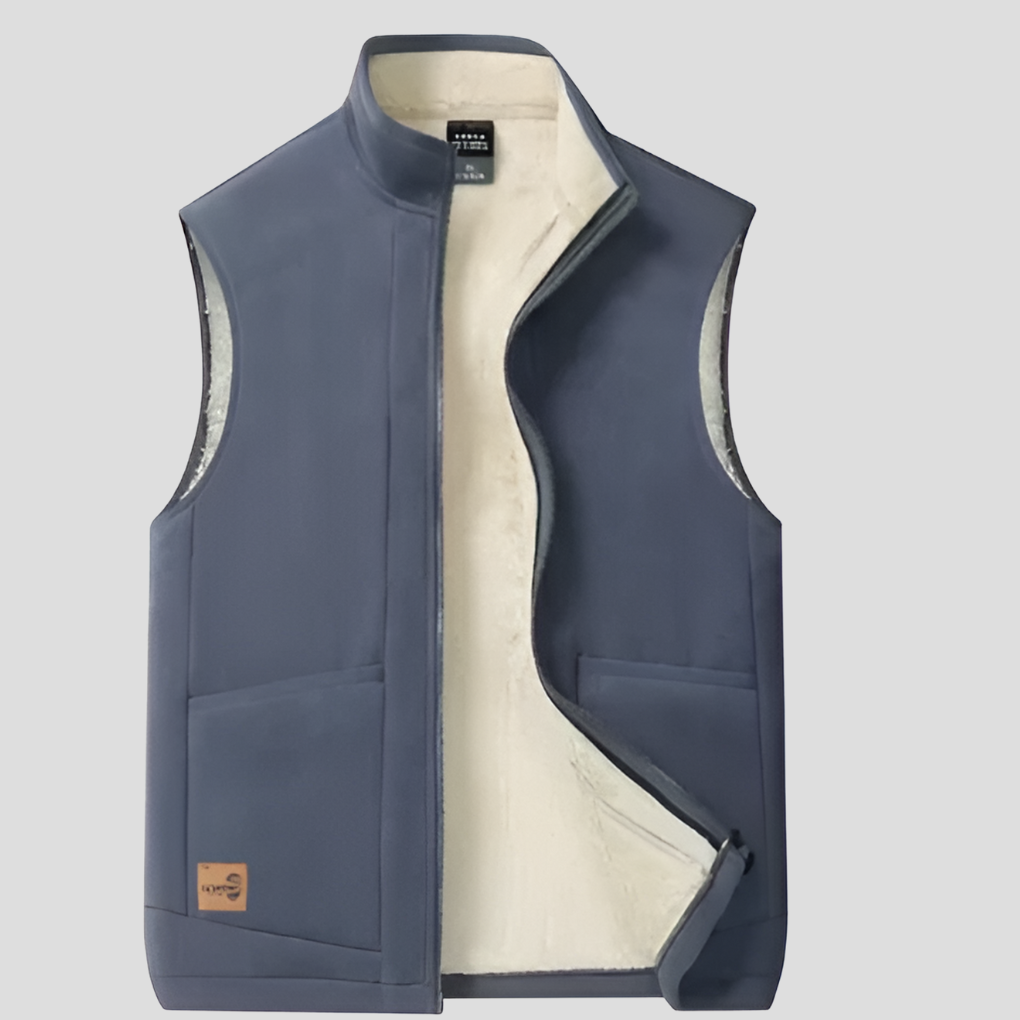 Men's Warm Lined Winter Vest