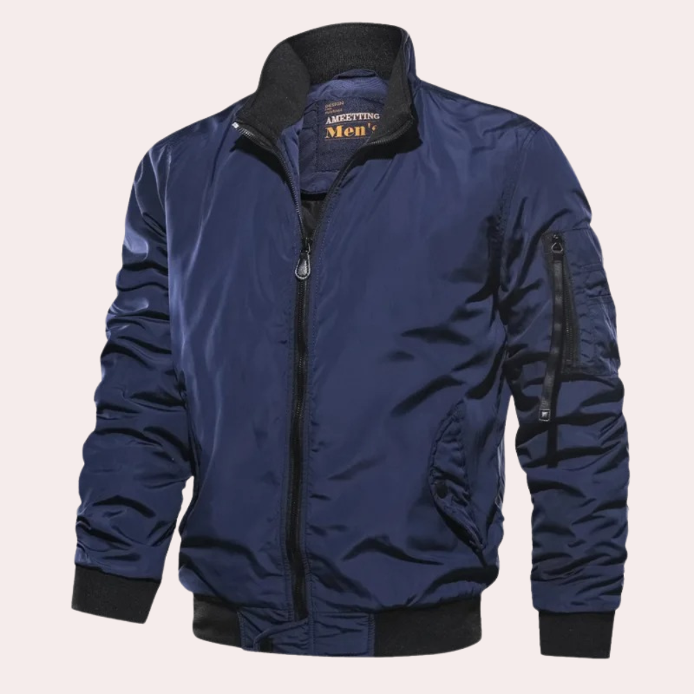 Men's Windproof Bomber Jacket
