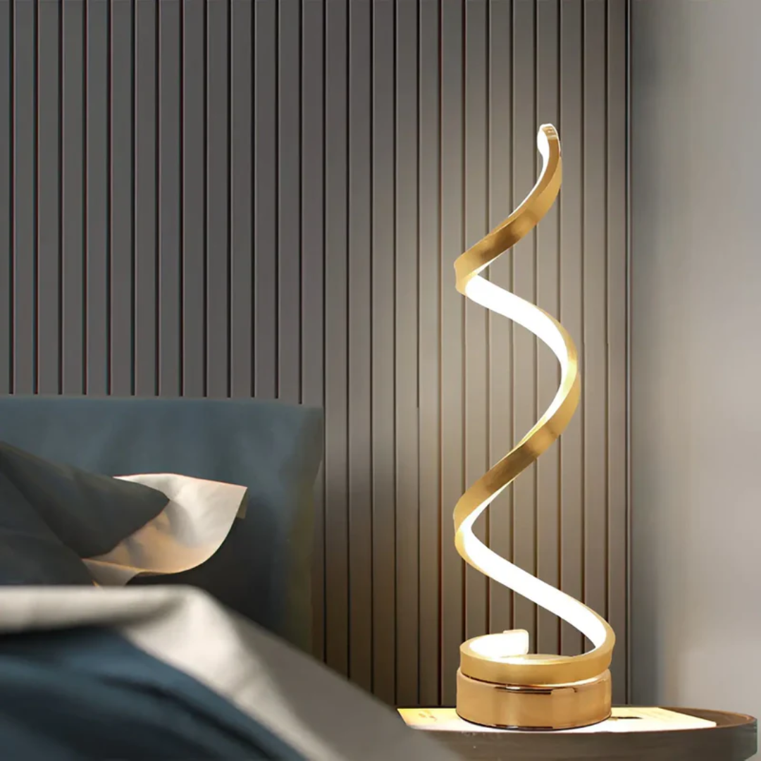 Modern Dimmable Spiral Table Lamp