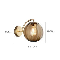Modern Glass Wall Light