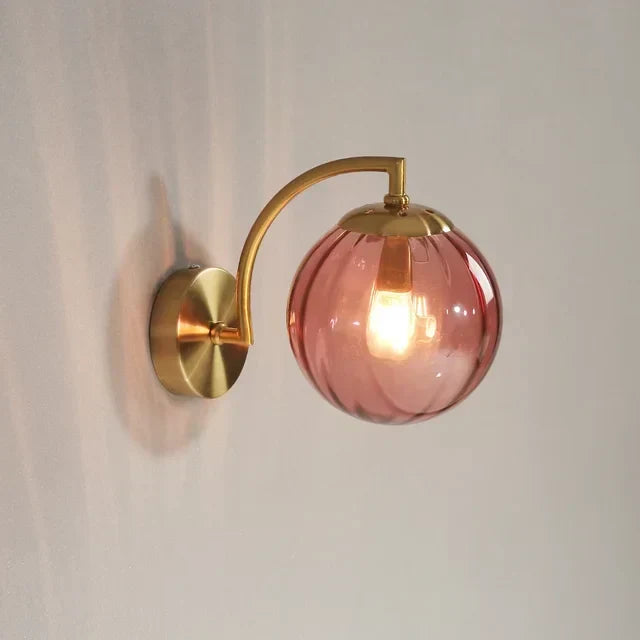 Modern Glass Wall Light