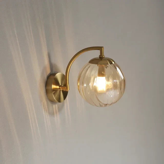 Modern Glass Wall Light