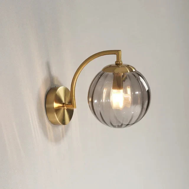 Modern Glass Wall Light