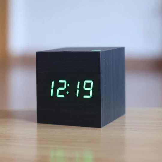 Modern Minimalist Digital Clock for the Home