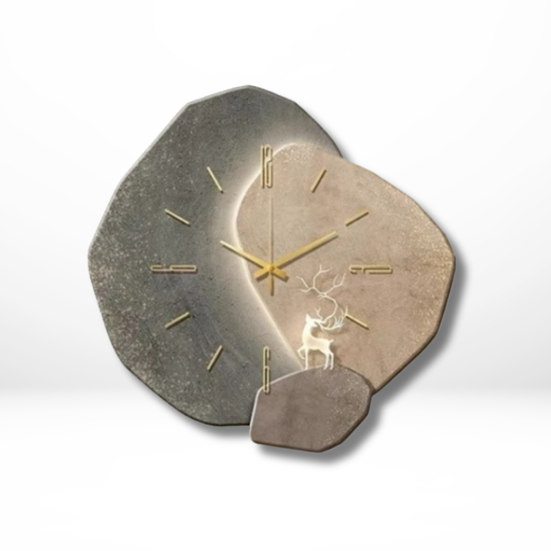 Modern Silent Backlit Quartz Wall Clock