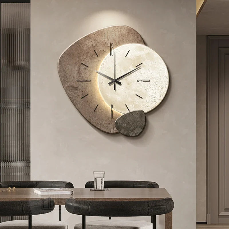 Modern Silent Backlit Quartz Wall Clock