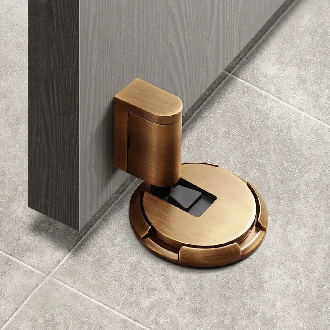 No-Drill Magnetic Door Stopper with Strong Hold