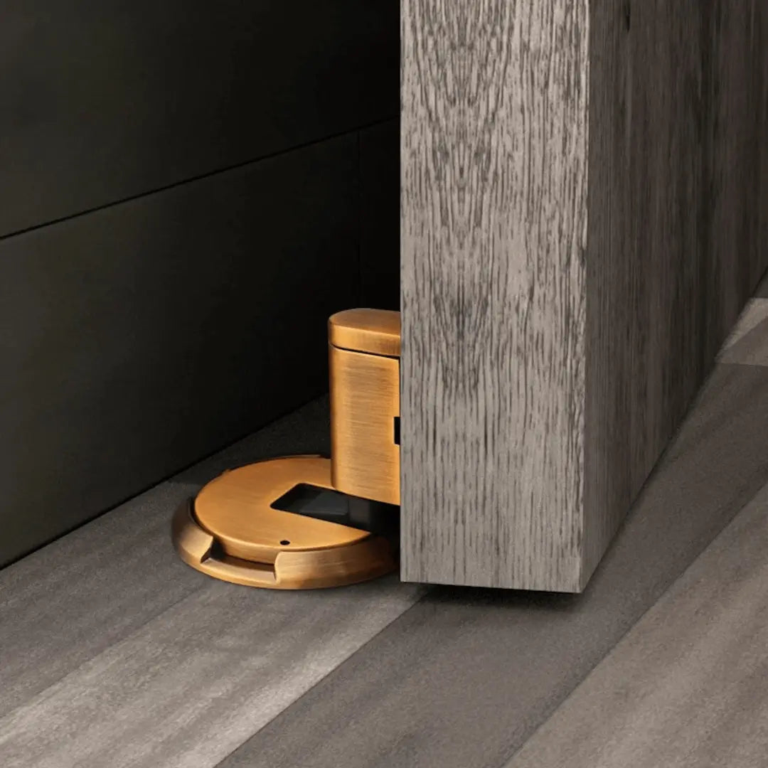 No-Drill Magnetic Door Stopper with Strong Hold